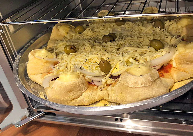 pizza caseira