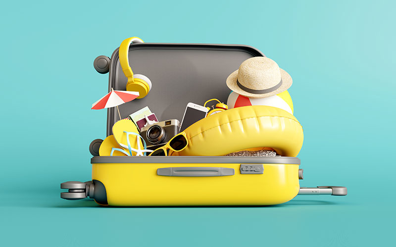 dicas para arrumar mala de viagem