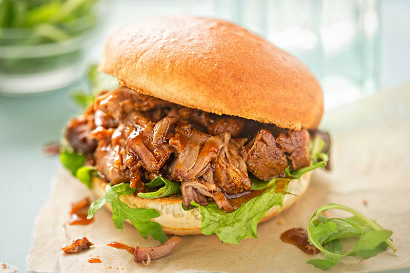 sanduiche de pernil