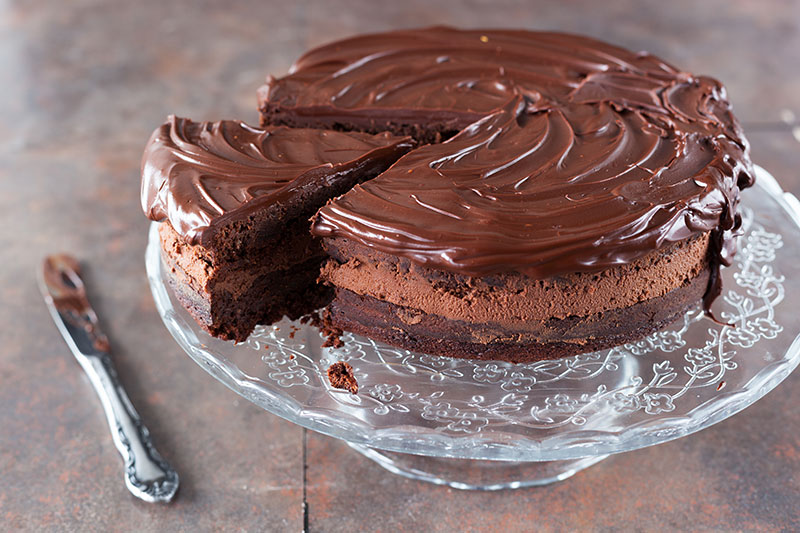 cobertura ganache de chocolate
