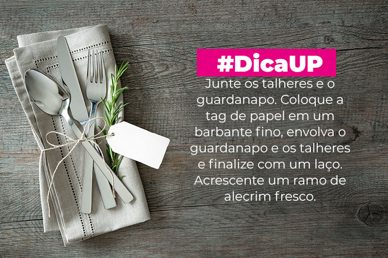 como fazer marcadores de lugar