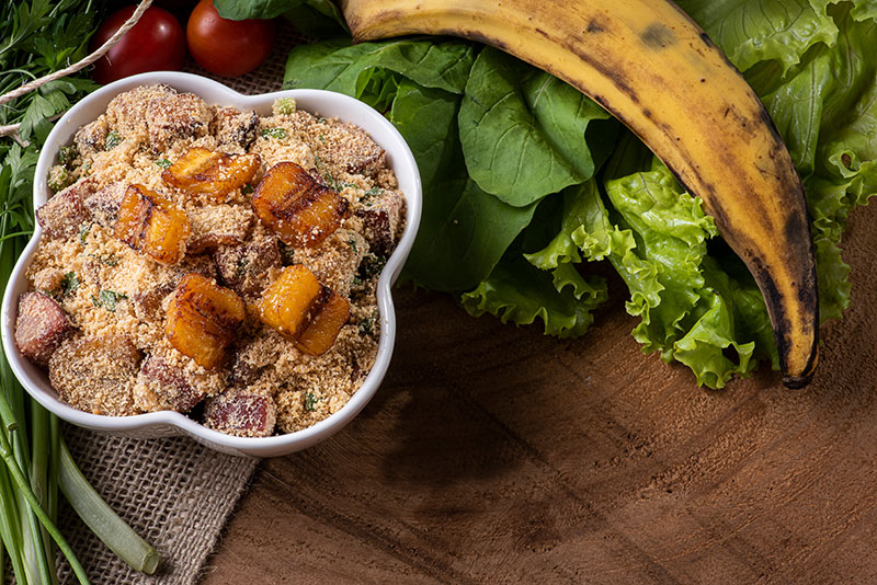 farofa de banana
