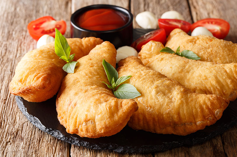 pizza frita