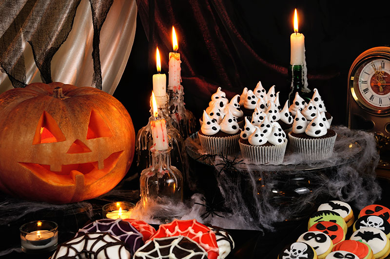 decoração para halloween