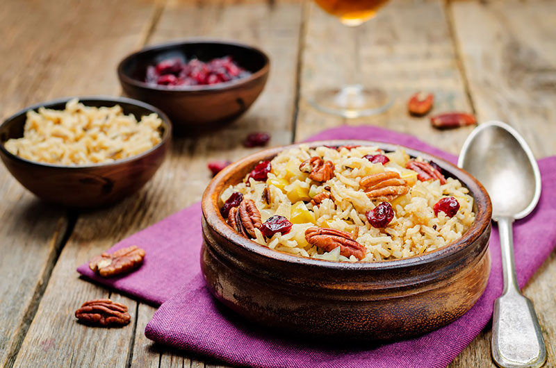 arroz nozes