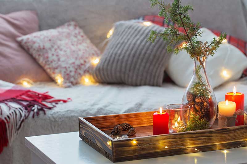 decorar com velas