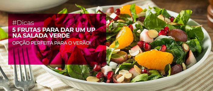 cinco frutas para a salada