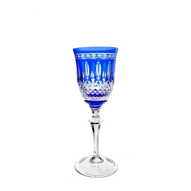 Taça de Cristal para Vinho Branco Strauss Azul 310ml